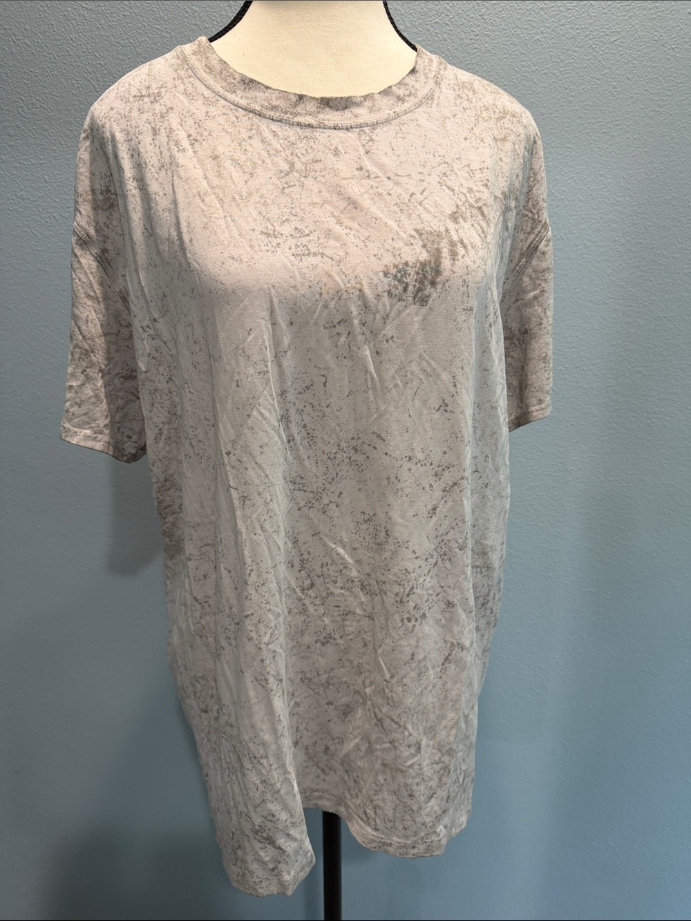 lululemon athletica Marble Wash Short Sleeve Tee in Light Beige